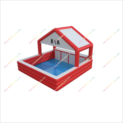 Inflatable Floating Pool Bar Blow Up Pool Bar Inflatable Swim Up Bar - Inflatable-Zone