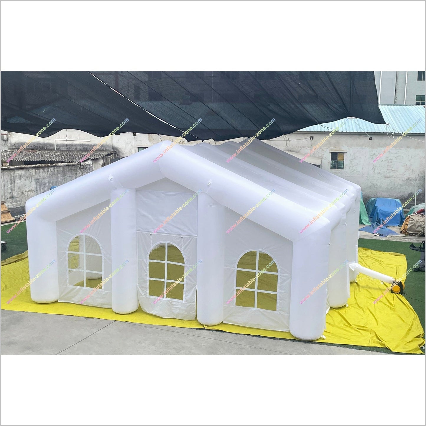 White Nightclub Inflatable Play Tent Outdoor Wedding Spots Near Me Inflatable Club House Tent For Rent Party