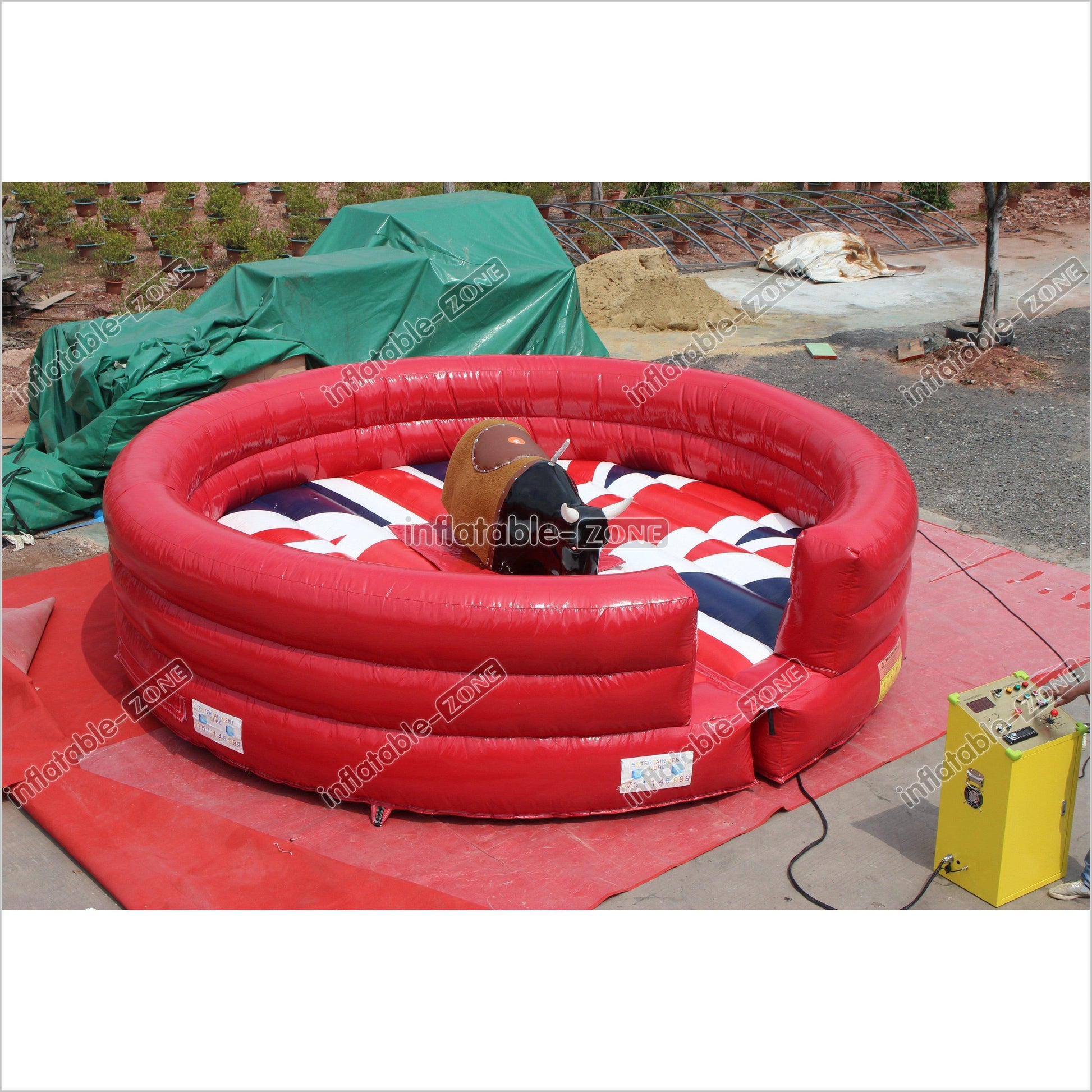 Mech Bull Inflatable Mechanical Bull Cost Rent A Bull Riding Machine Near Me - Inflatable-Zone