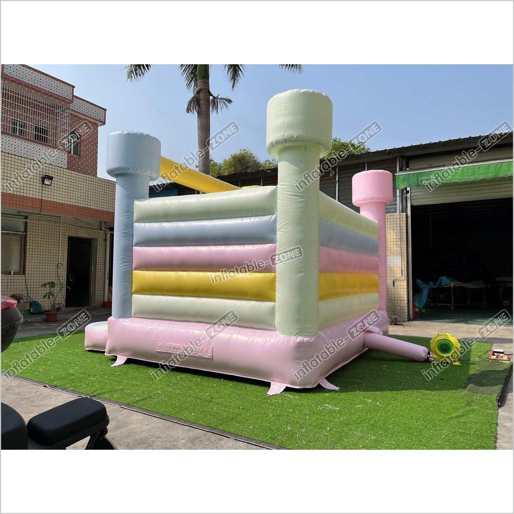Colorful Wedding Jumping House Party Bounce House - Inflatable-Zone