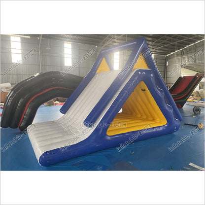 Inflatable Floating Water Park Games Inflatable Water Play Slide Inflatable Water Climbing Wall For Lake - Inflatable-Zone