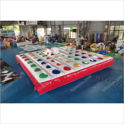 Super Fun Jumbo Inflatable Twister Game Indoors Or Outdoors Perfect For Parties And Events - Inflatable-Zone