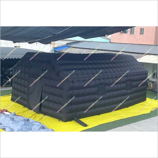 Inflatable Disco Tent Hire Cube Pavilion Event House Black Night Club Near Me Inflatable Tent Party