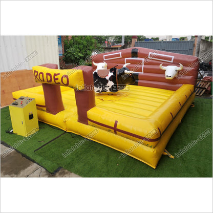 Fun Inflatable Bull Electric Bull Riding Inflatable Mechanical Bull Price - Inflatable-Zone