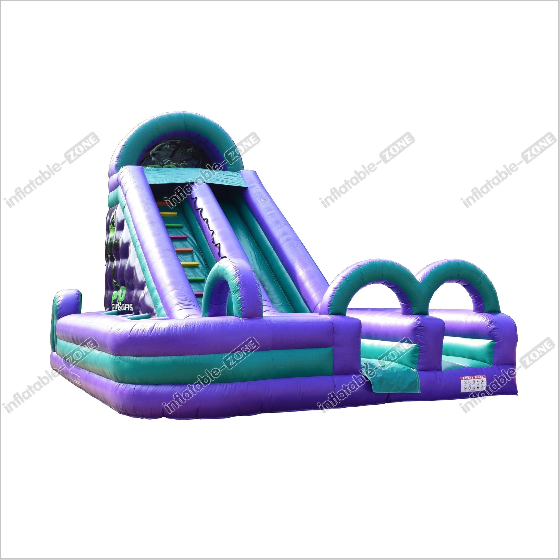 Outdoor Giant Inflatable Slide Playground Equipment Moon Bounce Blow Up Slide For Kids Playground - Inflatable-Zone