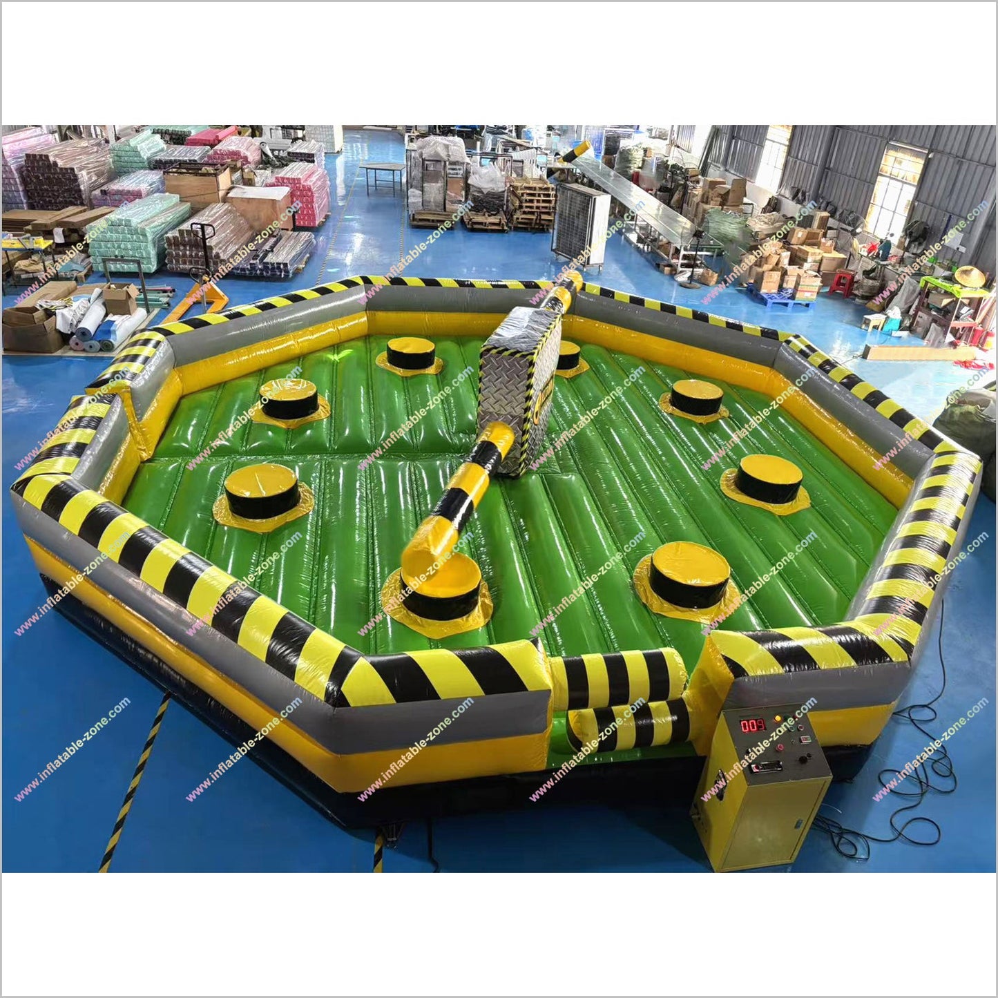 Rent Meltdown Inflatable Rotating Mechanical Challenge Obstacles Games Toxic Meltdown Inflatable For Sale