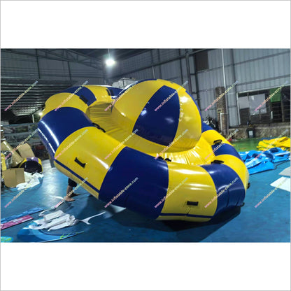 Saturn Inflatable Water Toy Rotation Floating Water Games Inflatable Disco Boat Fun Toys For Lake - Inflatable-Zone