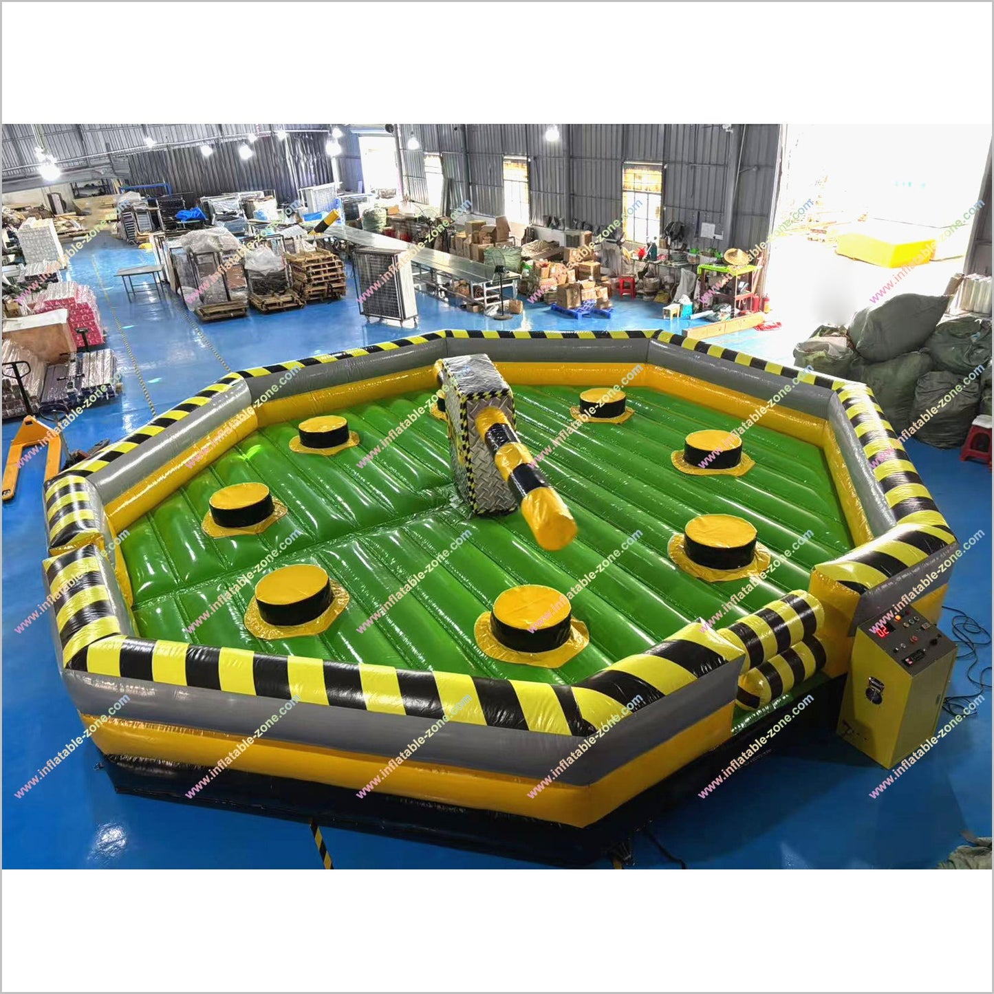 Rent Meltdown Inflatable Rotating Mechanical Challenge Obstacles Games Toxic Meltdown Inflatable For Sale