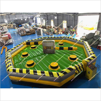 Rent Meltdown Inflatable Rotating Mechanical Challenge Obstacles Games Toxic Meltdown Inflatable For Sale