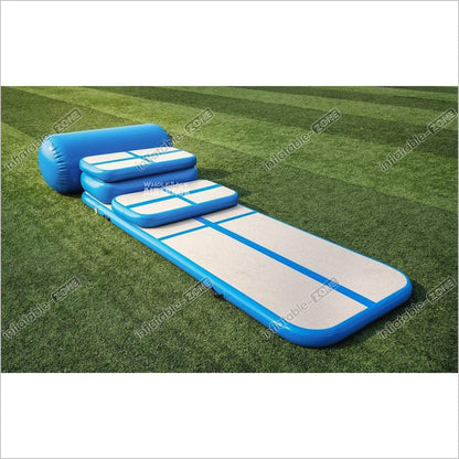 Air Tumble Track Set Gymnastics Inflatable Tumble Track Home - Inflatable-Zone