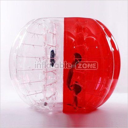 5 Blue.5 Red 1.5M Dia PVC Bubble Soccer Bumper Ball For Team Play,1 Air Pump - Inflatable-Zone
