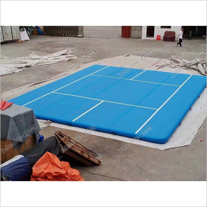 Inflatable Football Tennis Ball Air Tumble Mat Inflatable Air Gymnastics Gym Air Floor Badminton - Inflatable-Zone