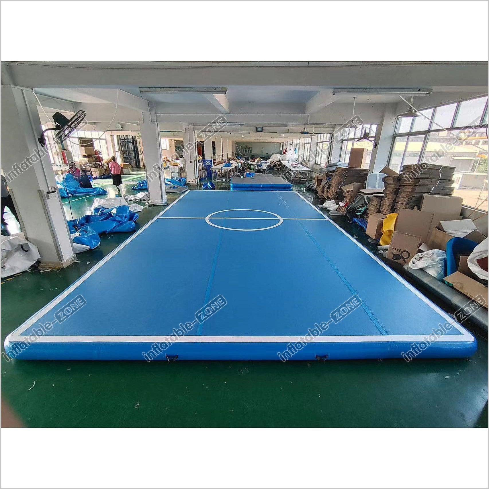 Gym Air Floor Air Tumble Track Factory Basketball Tumbling Air Floor For Training - Inflatable-Zone