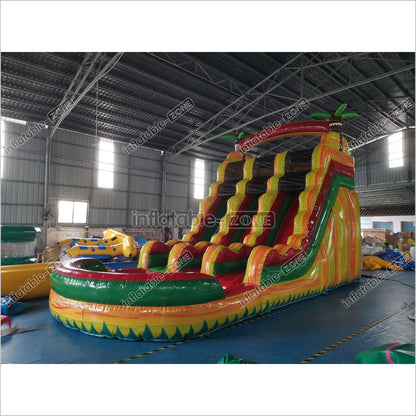 Inflatable Water Slide Slipping Slide With Pool Blow Up Bounce Slides - Inflatable-Zone