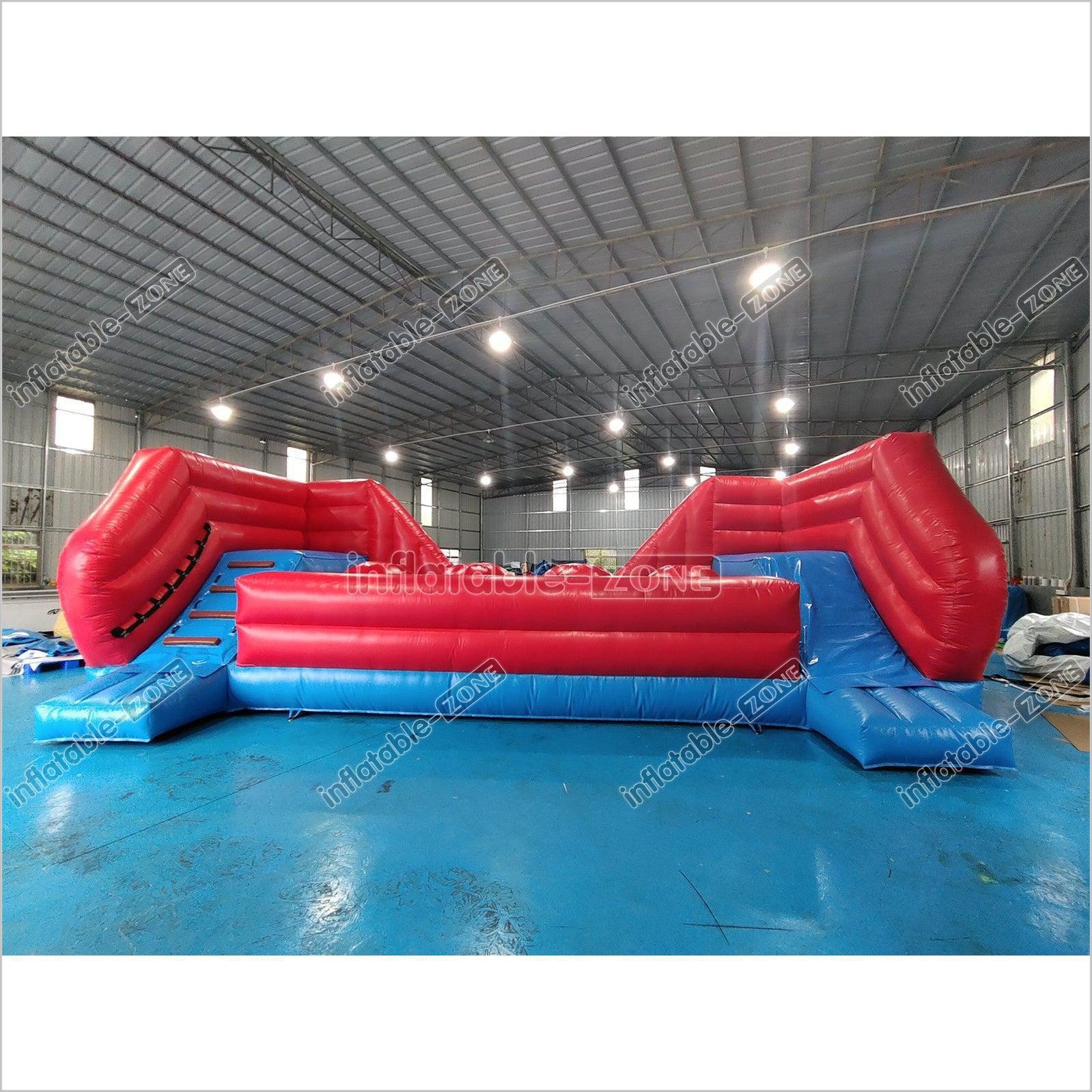 Inflatable Big Balls Wipeout Run Sports Game Inflatable Obstacle Course - Inflatable-Zone