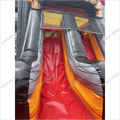 Inflatable Truck Bounce House Slide Combo Adventure All Fun Bouncing Castle Jumping House - Inflatable-Zone
