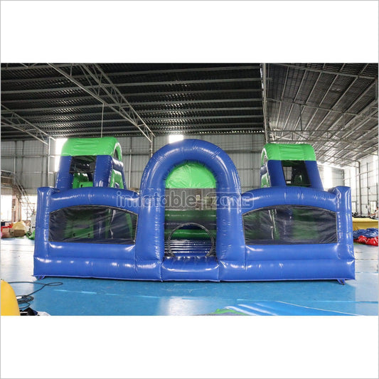 Commercial Grade Inflatable Bounce House, Bounce Castle With Double Slide Combo - Inflatable-Zone