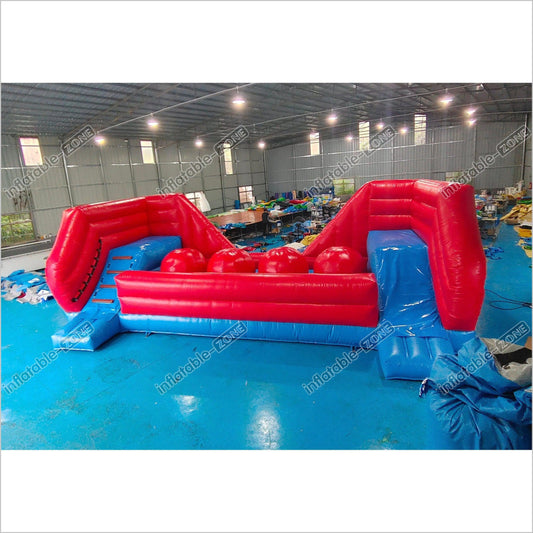 Inflatable Big Balls Wipeout Run Sports Game Inflatable Obstacle Course - Inflatable-Zone