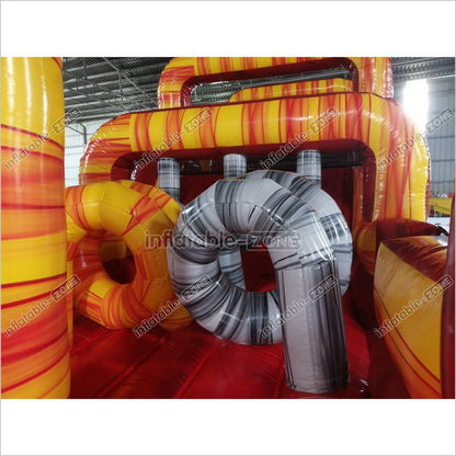 Inflatable Obstacle Course Bounce House Ninja Warrior Course Indoor Obstacle Course - Inflatable-Zone