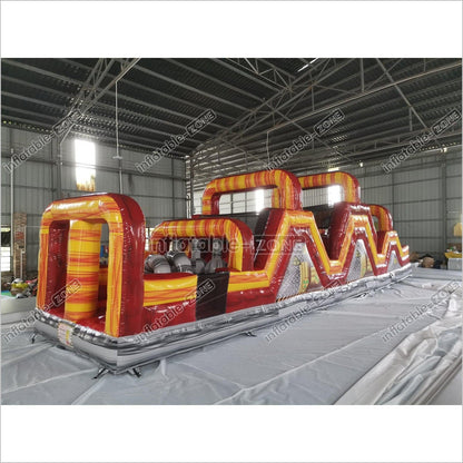 Inflatable Obstacle Course Bounce House Ninja Warrior Course Indoor Obstacle Course - Inflatable-Zone