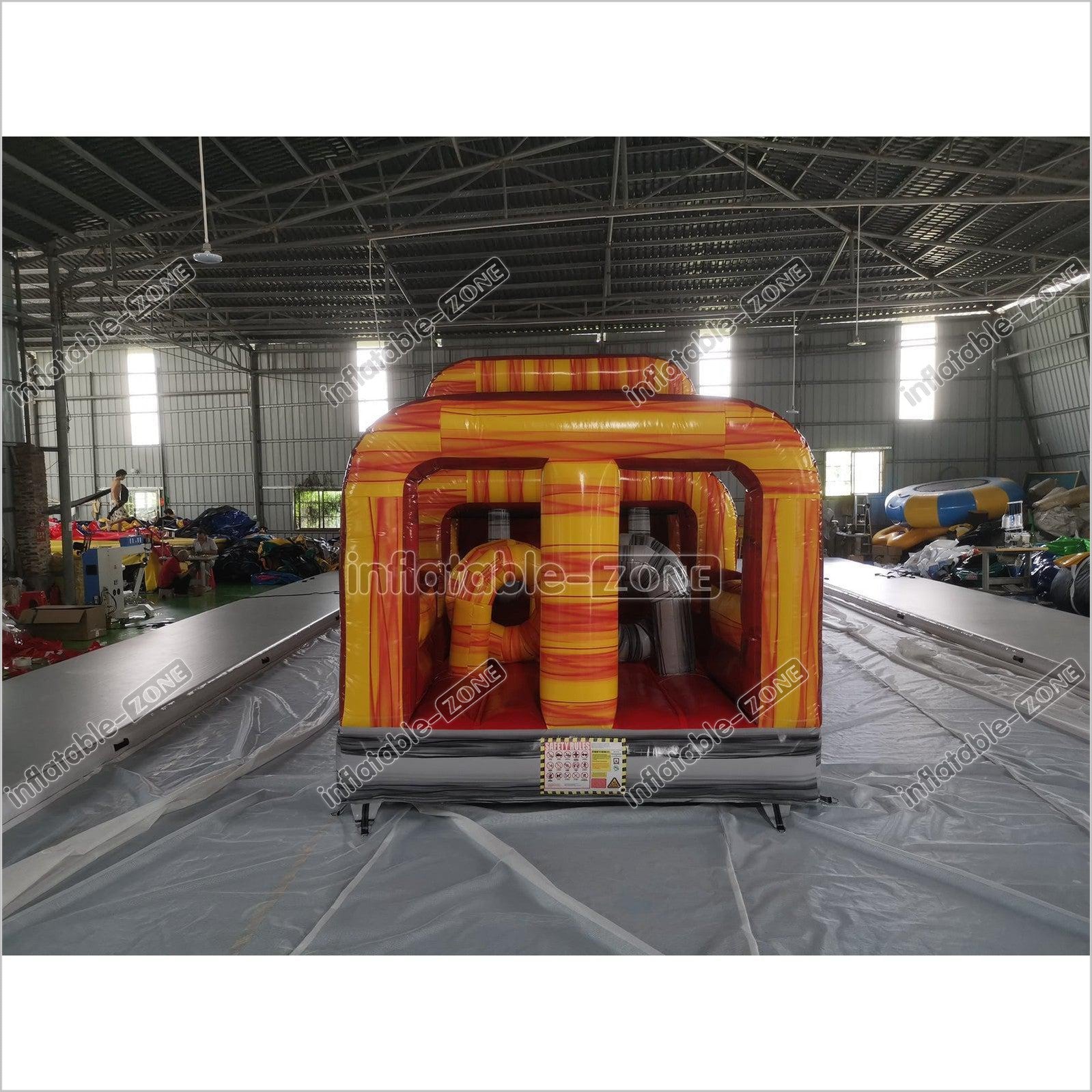 Inflatable Obstacle Course Bounce House Ninja Warrior Course Indoor Obstacle Course - Inflatable-Zone