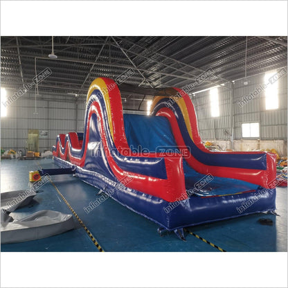 Inflatable Obstacle Course Bouncy Race With Obstacles Bounce House - Inflatable-Zone