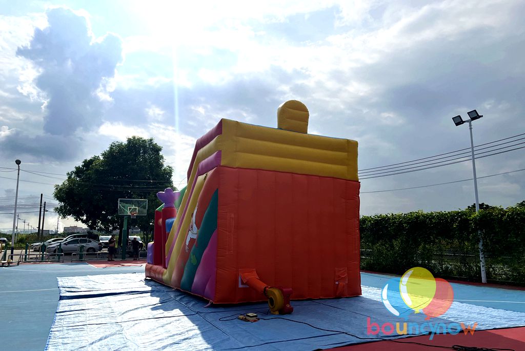Fantasy Inflatable Theme Park Slide Amusement Park Bouncy Castle with Slide Dreamy Fun for Kids