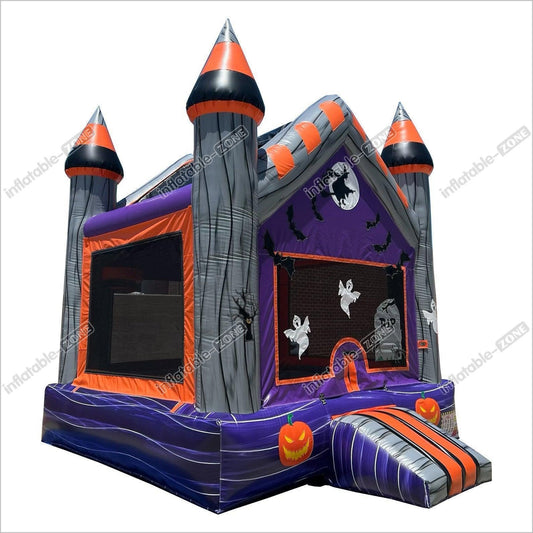 Outdoor Halloween Bouncy Castle Commercial Grade Inflatable Jumping Bounce House Business - Inflatable-Zone