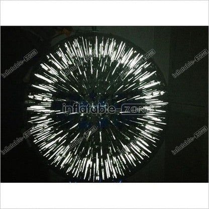 Shinning Zorb Ball Inflatable Light Zorb Ball, Commercial Funny White Transpa Light Inflatable Zorb Ball - Inflatable-Zone