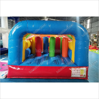Commercial Amusement Park Inflatable Obstacle Course Slip And Slide Sports Games By Bounce - Inflatable-Zone