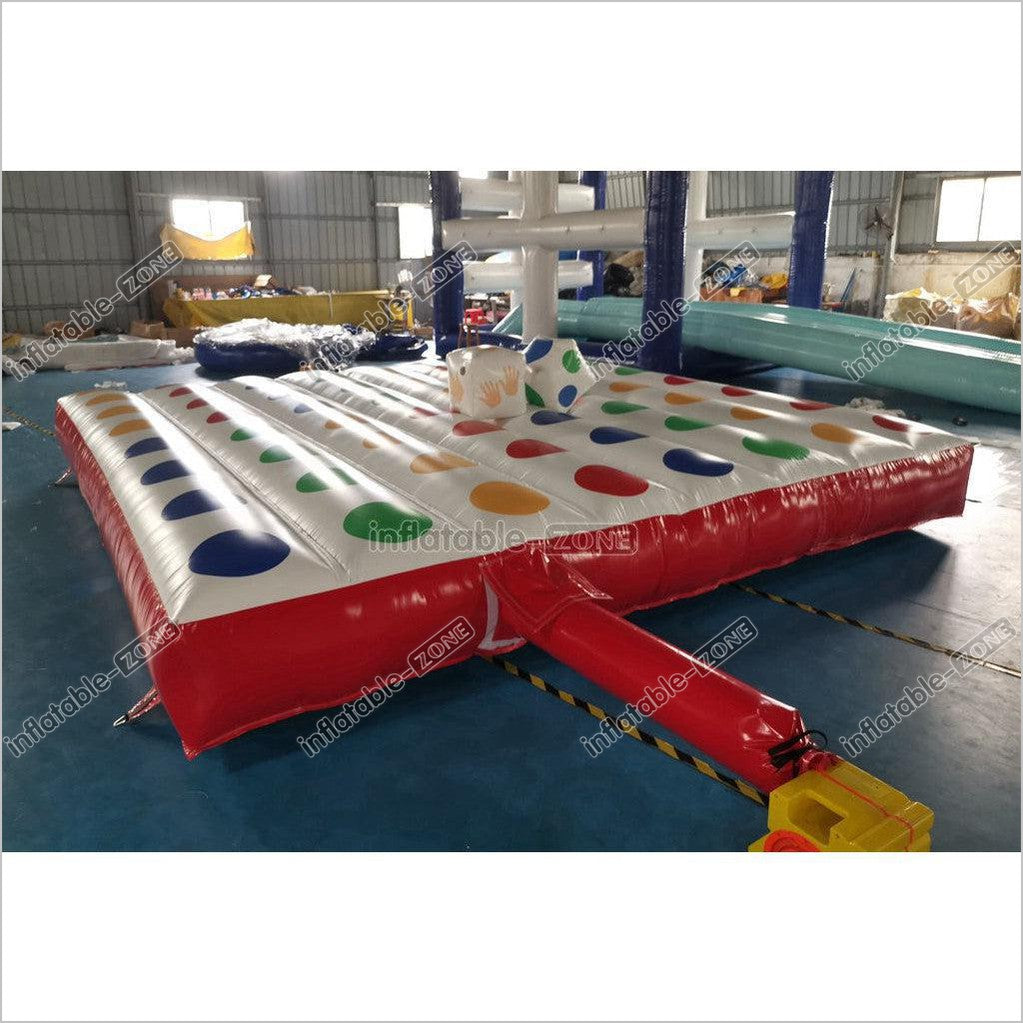Super Fun Jumbo Inflatable Twister Game Indoors Or Outdoors Perfect For Parties And Events - Inflatable-Zone