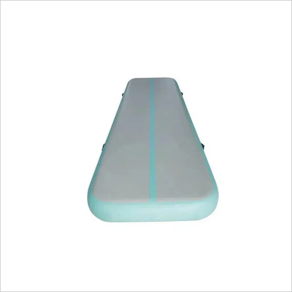 Beautiful Mint Green Air Gymnastics Track Mat - Inflatable-Zone