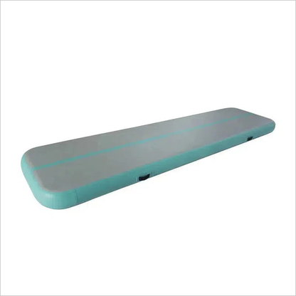 Beautiful Mint Green Air Gymnastics Track Mat - Inflatable-Zone