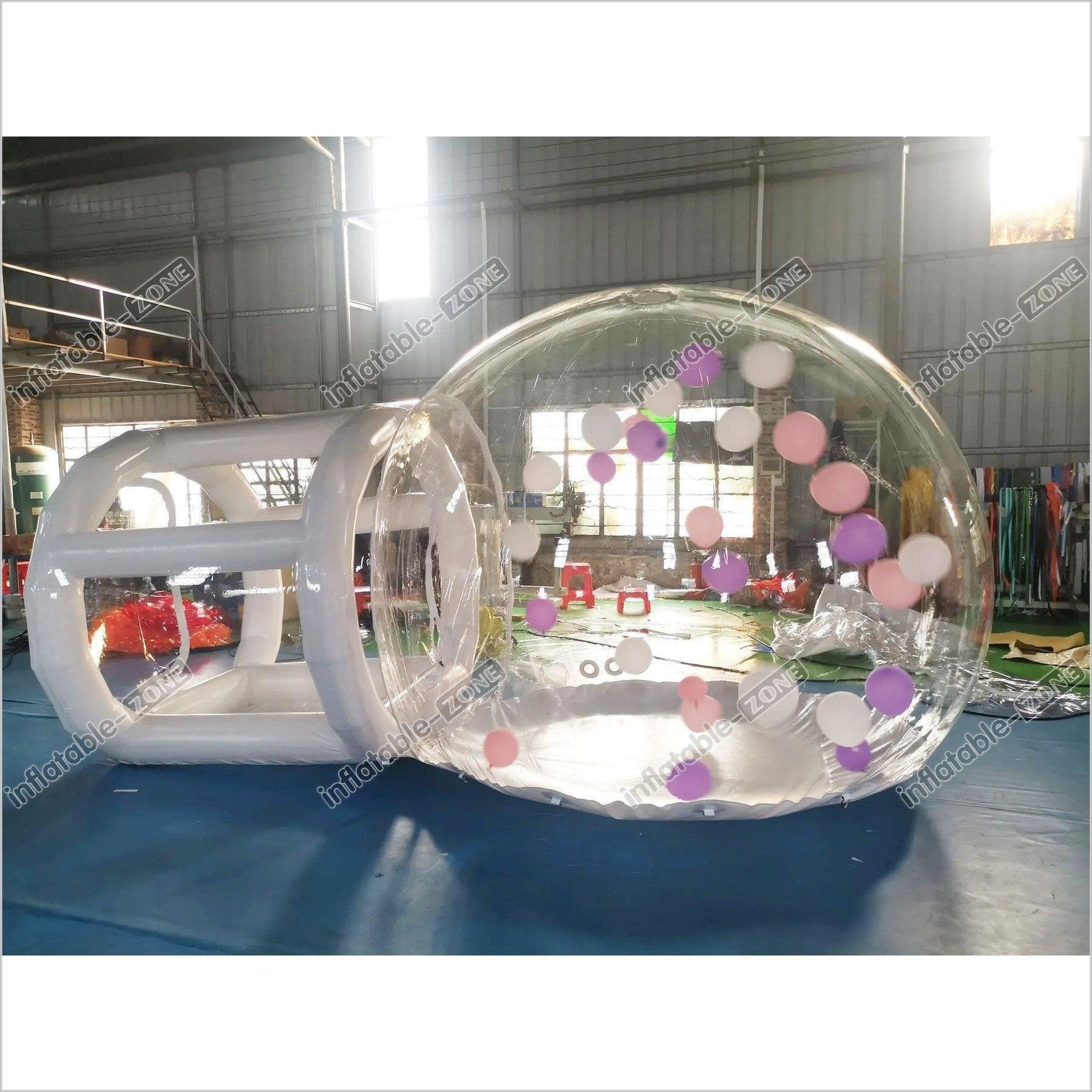 Inflatable Bubble Tent Camping Clear Dome Tent Clear Bubble Tent - Inflatable-Zone