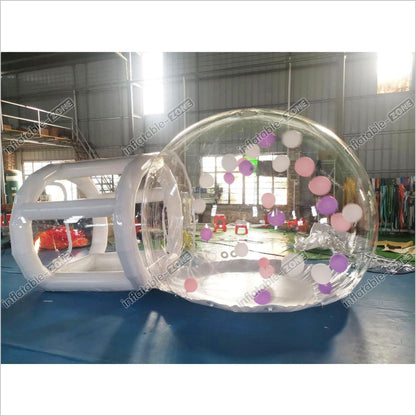 Inflatable Bubble Tent Camping Clear Dome Tent Clear Bubble Tent - Inflatable-Zone