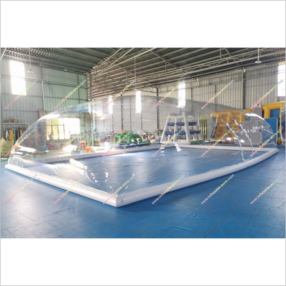 Cover Inflatable Pool Indoor Outdoor Play Equipment Transparent Cover Inflatable Pool Dome Tent With Roof