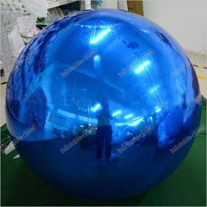 Event Party Inflatable Mirror Ball Show Advertising Mirror Ball For Commercial Street Decoration - Inflatable-Zone