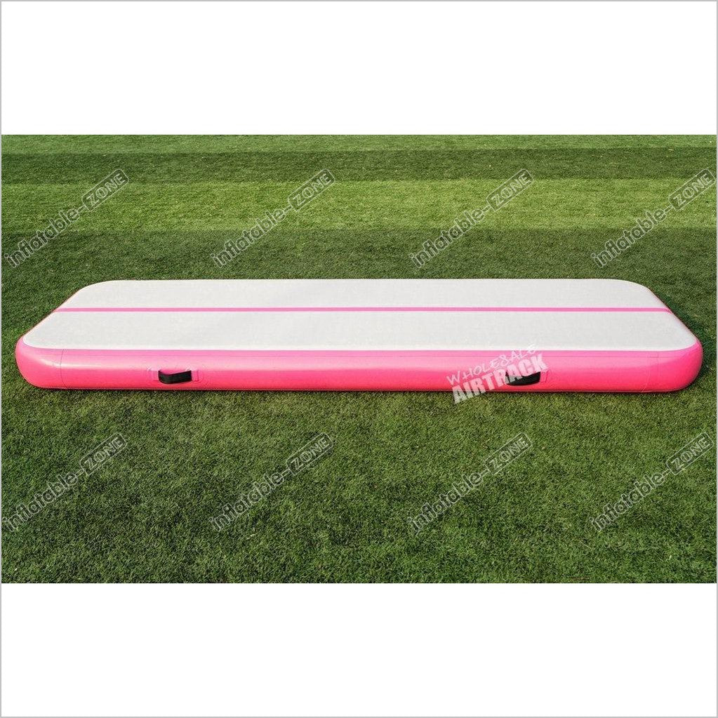 Pink Air Floor Gymnastics Air Tumble Mat - Inflatable-Zone