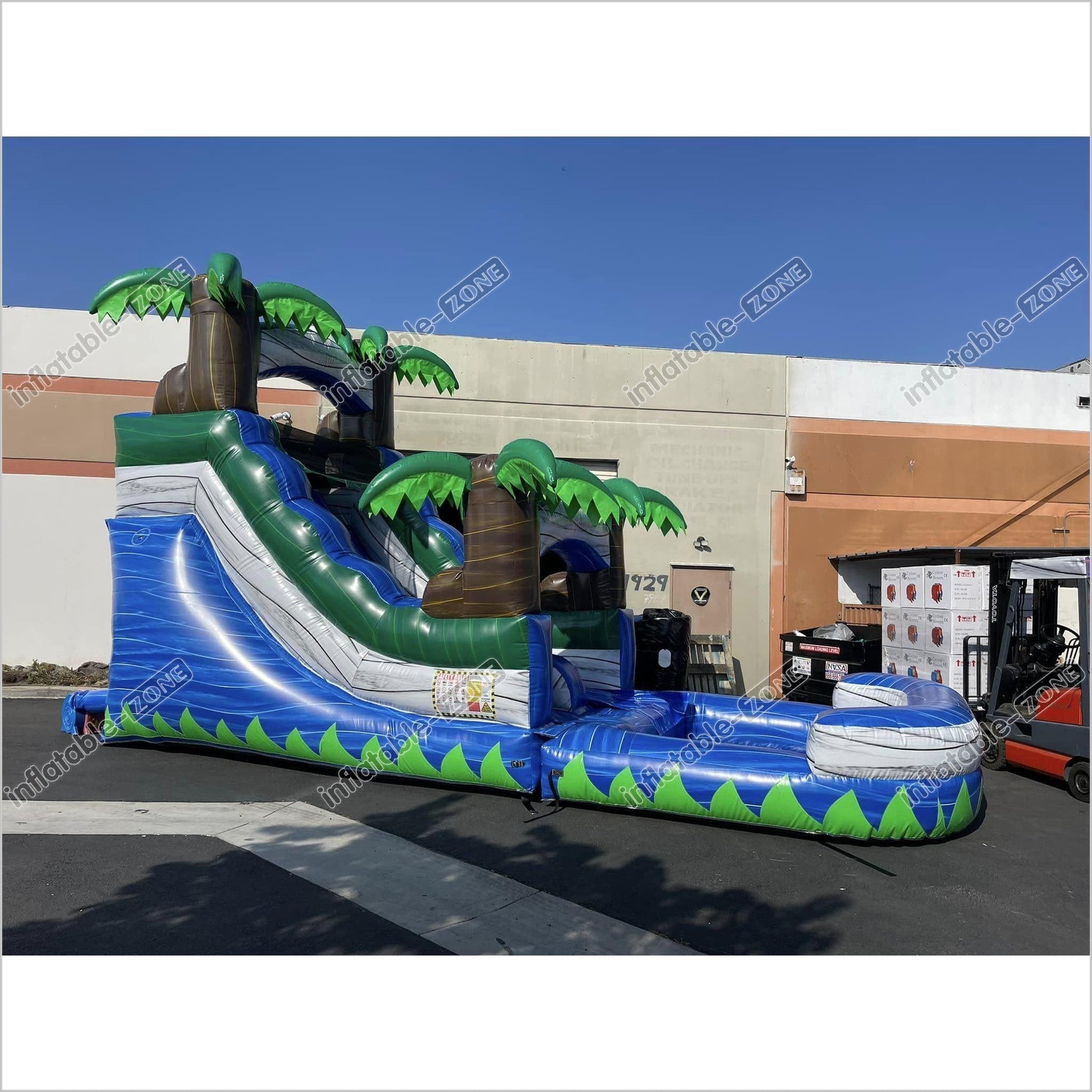 Aqua Park Equipment Water Park Slides, Inflatable Water Slide For Adults For Fun - Inflatable-Zone
