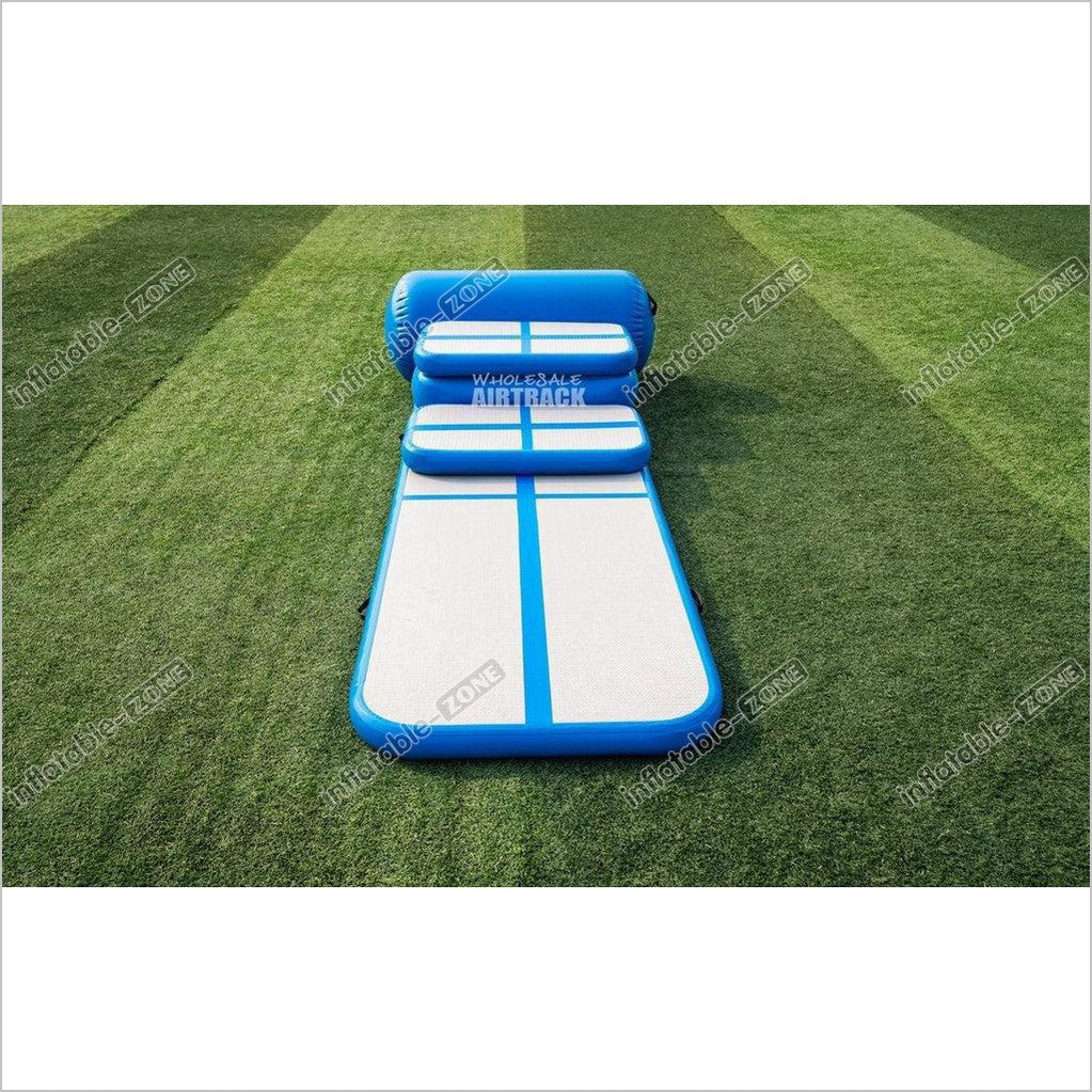 Air Tumble Track Set Gymnastics Inflatable Tumble Track Home - Inflatable-Zone