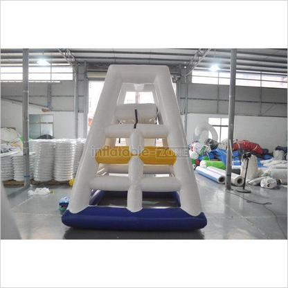 Aqua Sports Inflatable Floating Slide , Jungle Joe With Slide , Water Part Water Games - Inflatable-Zone