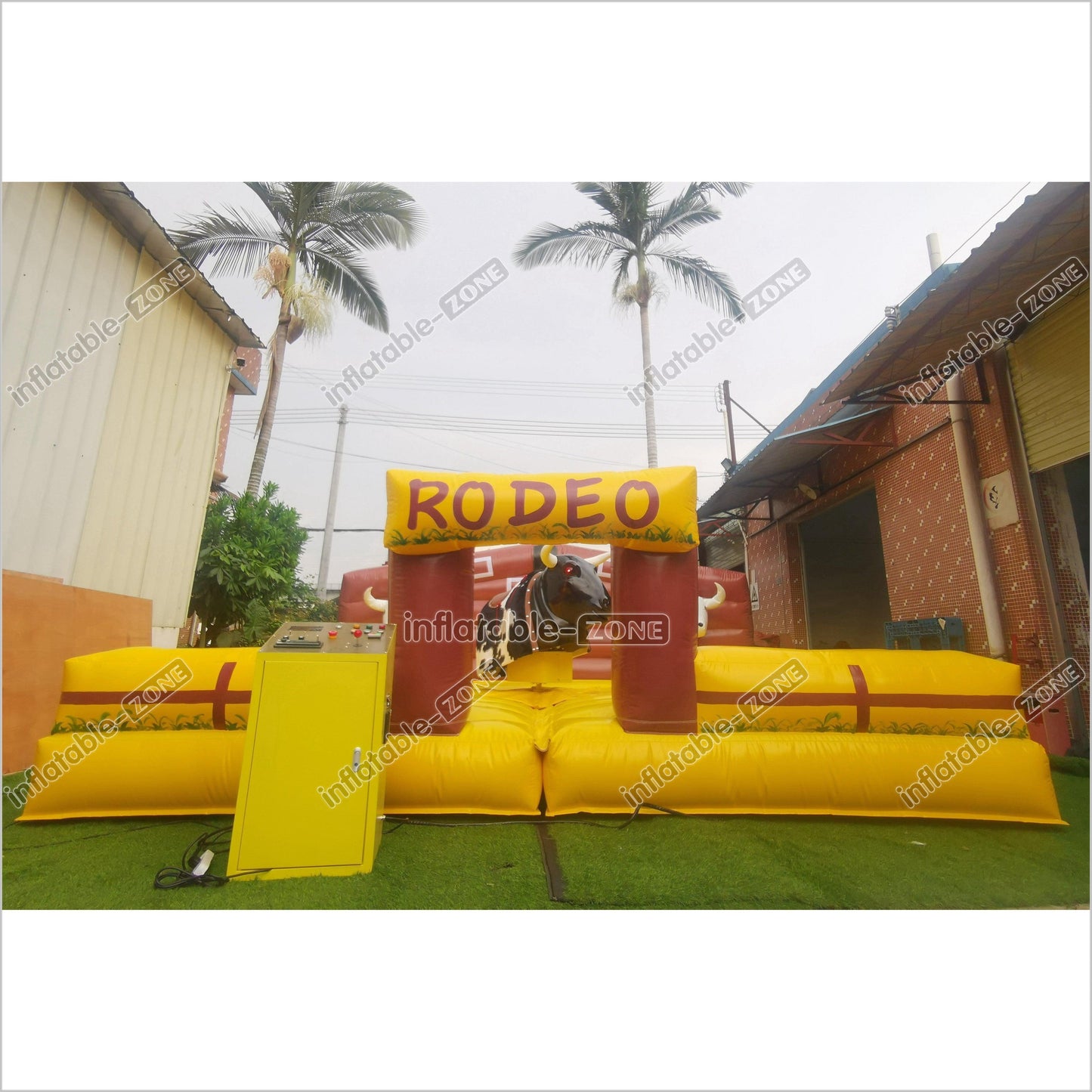Fun Inflatable Bull Electric Bull Riding Inflatable Mechanical Bull Price - Inflatable-Zone