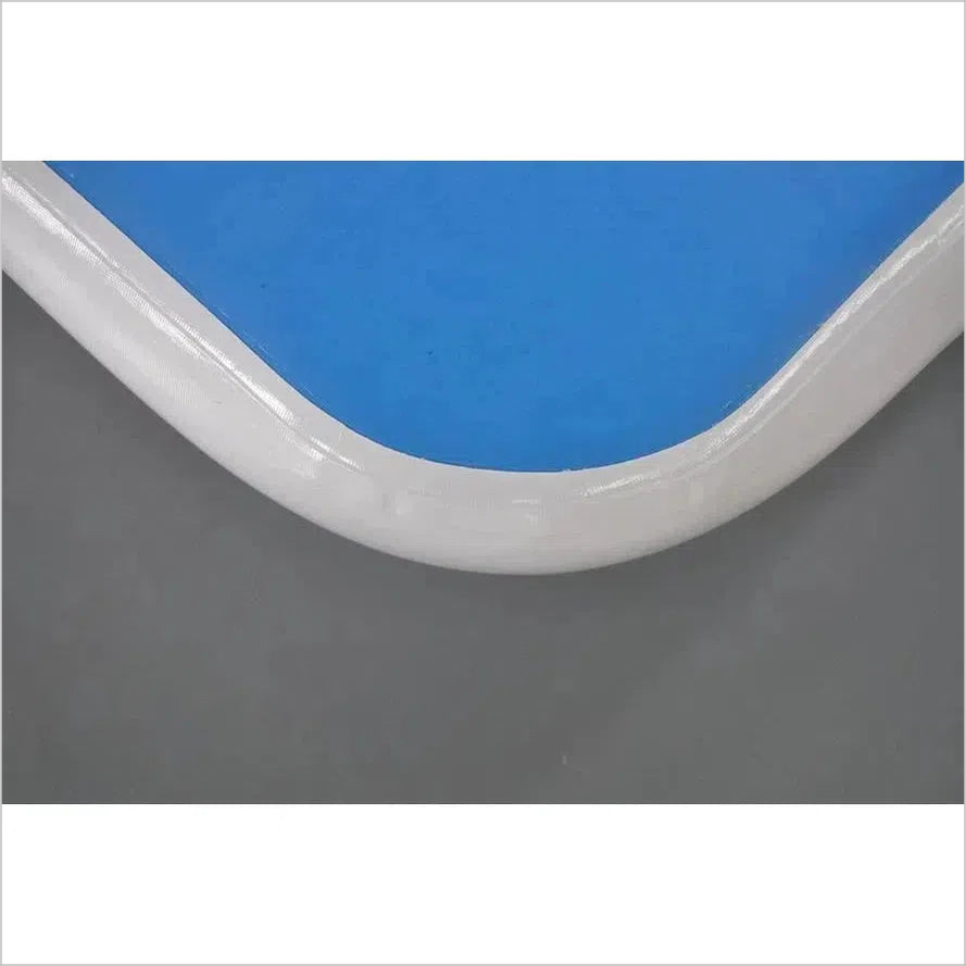 Blue And White Gymnastics Air Tumble Track - Inflatable-Zone