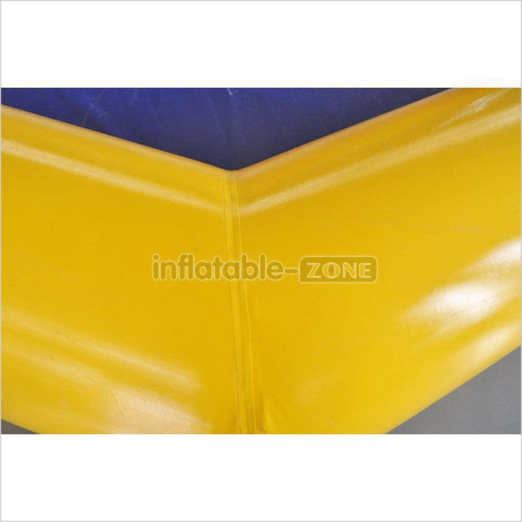 Blue And Yellow Inflatable Water Pool, Children Play Enjoyment Water Game Pool - Inflatable-Zone