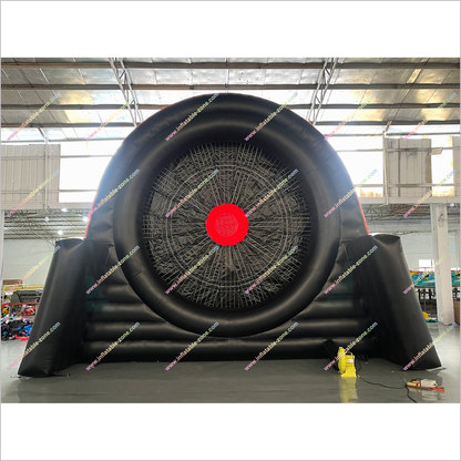 Commercial Sports Inflatable Football Shooting Darts Board Fun Team Games Foot Darts For Sale