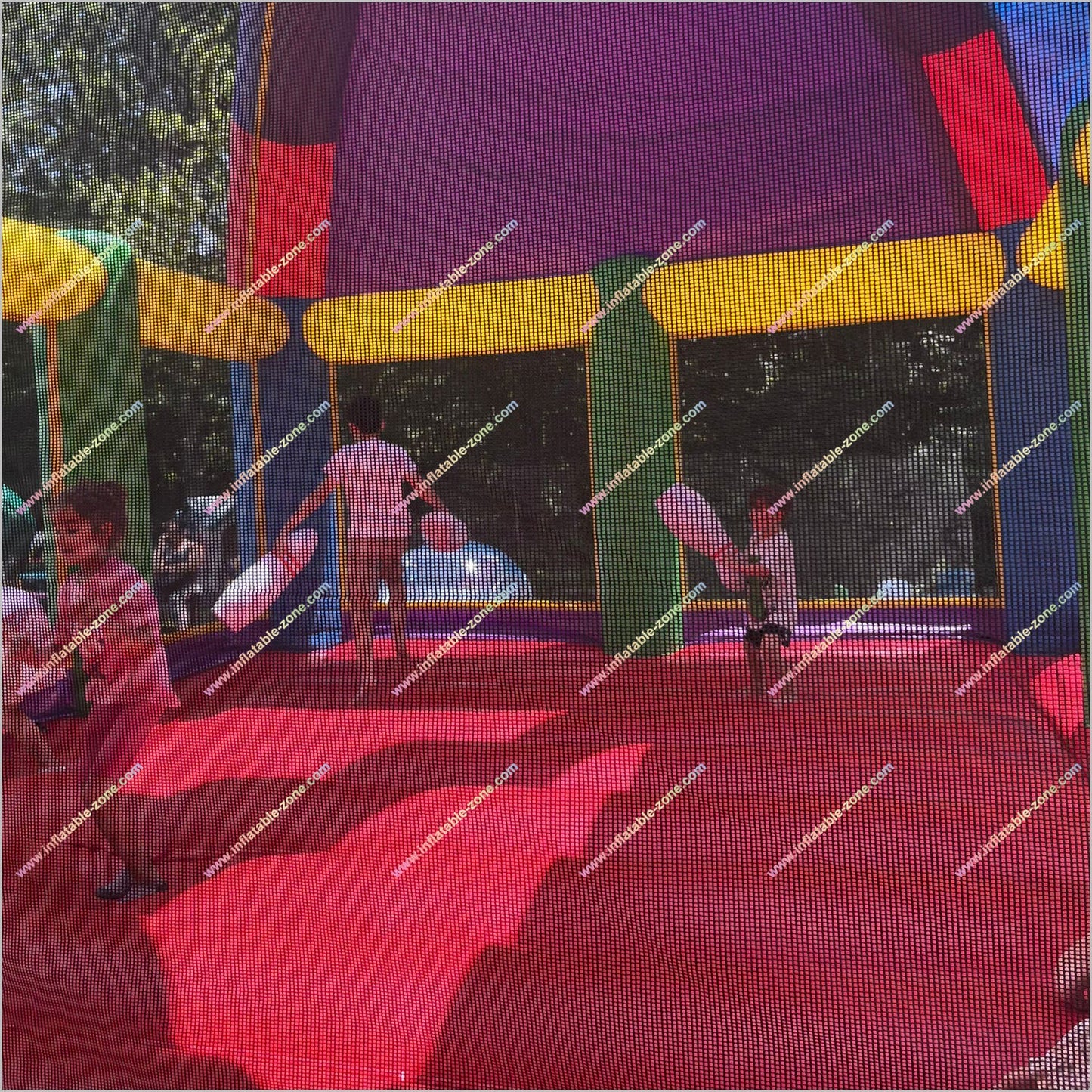 Wacky Inflatable Dome Bouncer Childrens Outdoor Garden Toys Bounce Play Area Blow Up Jump House For Sale