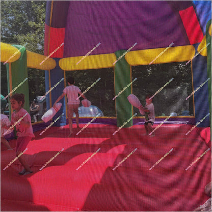 Wacky Inflatable Dome Bouncer Childrens Outdoor Garden Toys Bounce Play Area Blow Up Jump House For Sale