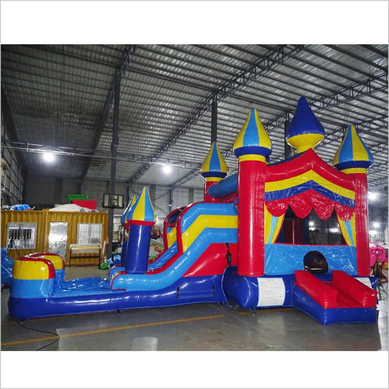 Inflatable Bounce House For Kids, Bounce Castle Combo Bouncer House Jumper With Slide - Inflatable-Zone