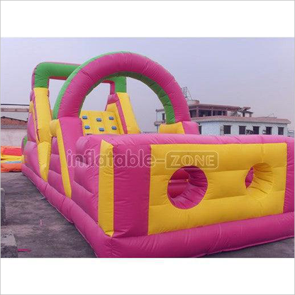 Inflatable Castle Obstacle,Inflatable Obstacle Jumper,Inflatable Racing Obstacle - Inflatable-Zone