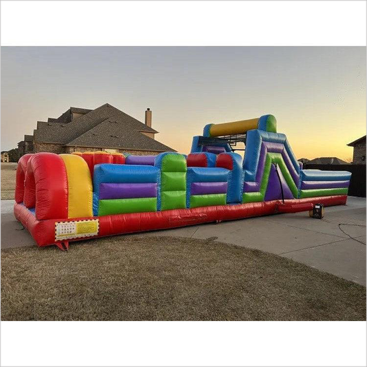 Inflatable Obstacle Course Bouncy Race Obstacles Ninja Warrior Course Assault Course - Inflatable-Zone